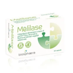 BIOSPHAERA PHARMA Srl Melilase 60 Capsule - Integratore Microcircolo e Drenante Clearance