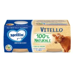 MELLIN Omogeneizzato Vitello 2 x 80 grammi New