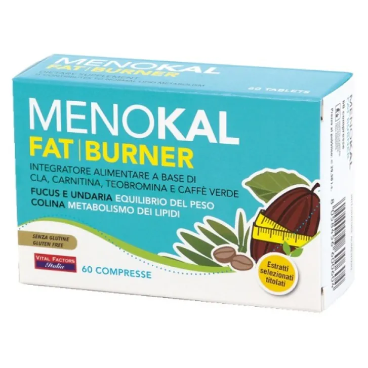VITAL FACTORS ITALIA Menokal Fat Burner 60 Compresse - Integratore Alimentare Discount