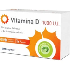 METAGENICS BELGIUM Metagenics Vitamina D 1000 UI 168 Compresse - Integratore Alimentare Discount