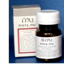 MU Srl Meta Mu 40 Capsule - Integratore Alimentare New
