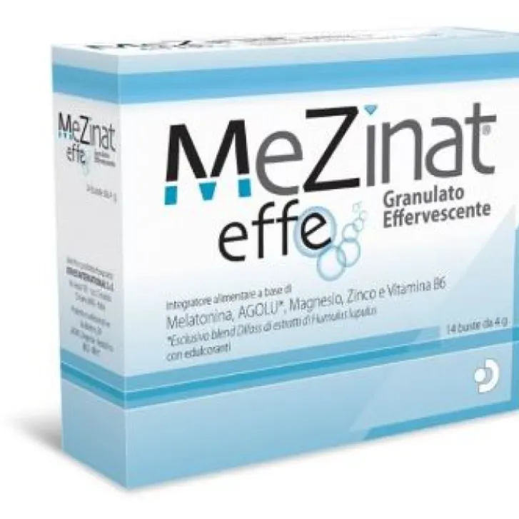 DIFASS INTERNATIONAL SpA Mezinat Effe 14 Bustine - Integratore Melatonina Sonno