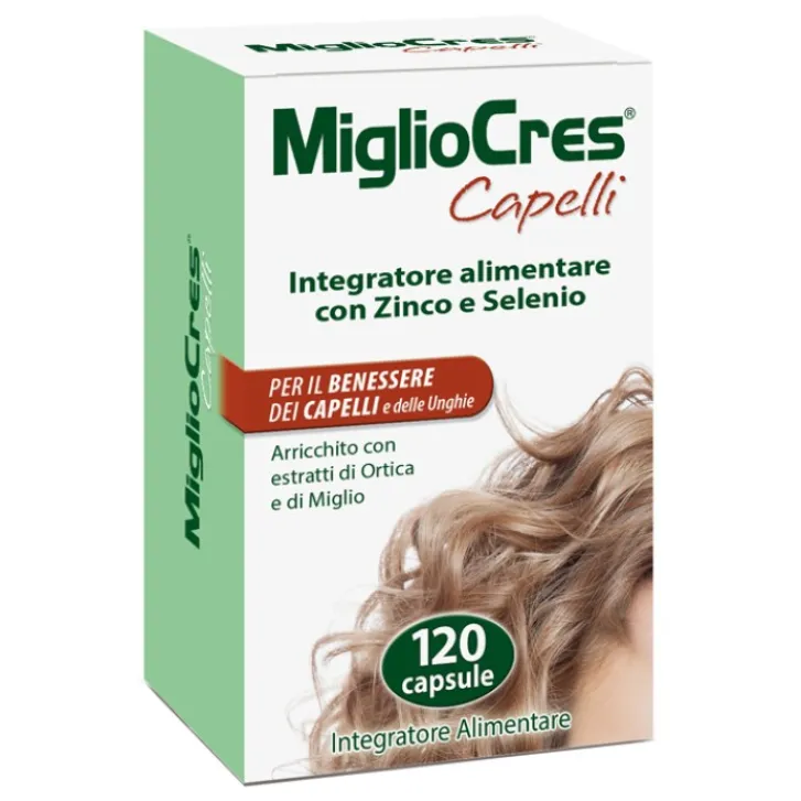 F&F Migliocres Capelli Piu' 120 Capsule - Integratore Capelli e Unghie Outlet