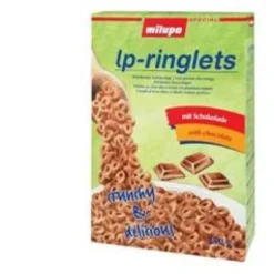 DANONE NUTRICIA Milupa LP Ringlets Anellini di Cioccolato a Basso Contenuto Proteico 250 grammi New