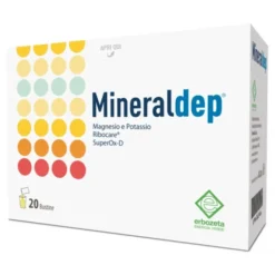 ERBOZETA SpA MineralDep 20 Bustine - Integratore Magnesio e Potassio Discount