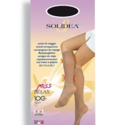 SOLIDEA BY CALZIFICIO PINELLI MISS RELAX 100 Gamb.Camel 2 New