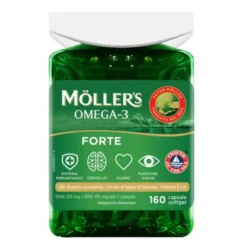 DIFAR DUE Moller's Omega 3 Forte 160 capsule - Integratore Epa e Dha Sale