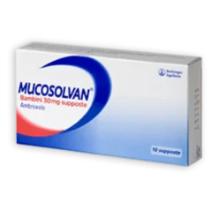 SANOFI Srl Mucosolvan Bambini 30 mg Ambroxolo 10 Supposte Outlet