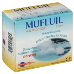 EUROPHARMA SRL Mufluil Aerosol Fiale per Vie Aeree 15 flaconcini da 2 ml Discount