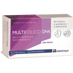 FARMITALIA Srl - SOC. UNIPERS. Multifolico DHA 60 Capsule - Integratore Alimentare Online