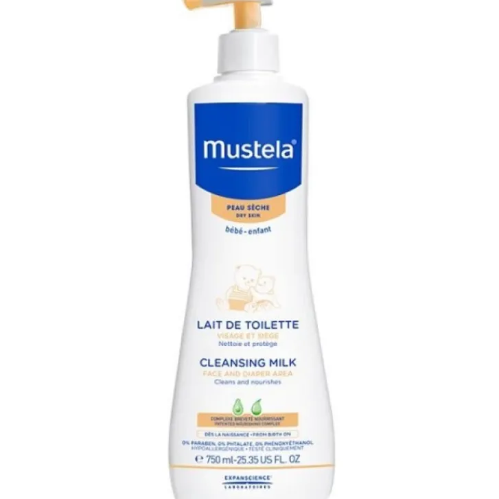 LAB.EXPANSCIENCE ITALIA Srl Mustela Lait de Toilette 750 ml Outlet
