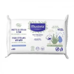 LAB.EXPANSCIENCE ITALIA Srl Mustela Salviette Detergenti all'Acqua in Cotone 60 pezzi Discount