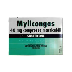 JOHNSON&JOHNSON Mylicongas 40 mg Simeticone Meteorismo 50 Compresse Masticabili New