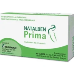 ITALFARMACO SpA Natalben Prima 30 Capsule - Integratore Multiminerale Multivitaminico Clearance