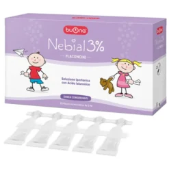 BUONA SPA Nebial 3% Decongestionante Nasale 20 Flaconcini Best