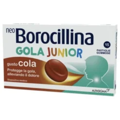 ALFASIGMA SpA NeoBorocillina Gola Junior 15 Pastiglie Gusto Cola Clearance