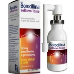 ALFASIGMA PARAF NeoBorocillina Sollievo Tosse Spray Emolliente e Protettivo 20 ml Hot