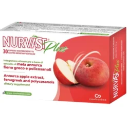 COOHESION PHARMA Nurvast Plus 30 Capsule - Integratore per il Colesterolo New