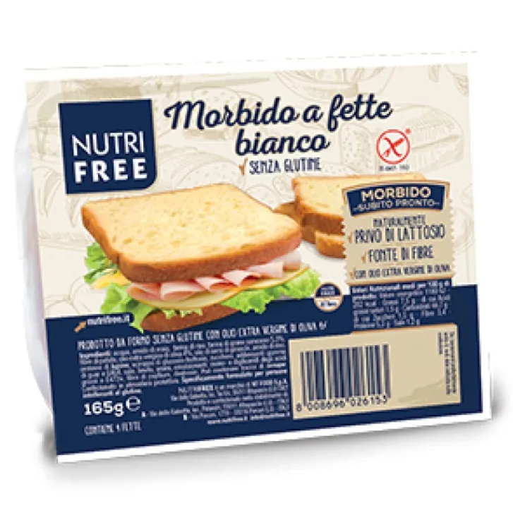 NT FOOD Srl Nutrifree Morbido a Fette Bianco 165 grammi Outlet