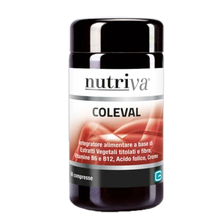 GIURIATI GROUP Nutriva Coleval 60 Compresse - Integratore Controllo Colesterolo e Trigliceridi Best