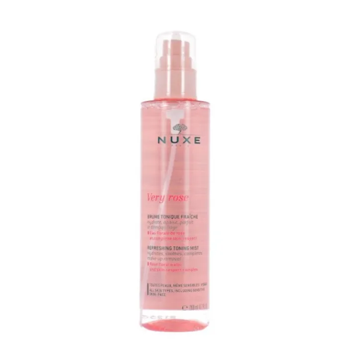 NUXE Very Rose Brume Tonique Tonico Fresco Spay 200 ml Best