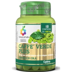 OPTIMA NATURALS Srl Optima Colour of Life Caffe' Verde Plus 60 Compresse - Integratore Tonico Clearance