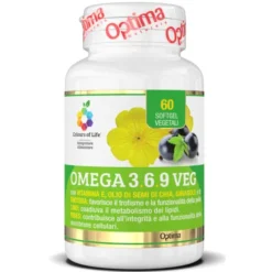 OPTIMA Colour of Life Omega 3-6-9 Veg 60 Softgels - Integratore Antiossidante