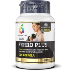 OPTIMA NATURALS Srl Optima Colours of Life Ferro Plus con Acerola 60 Compresse - Integratore Difese Immunitarie Online