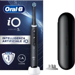 PROCTER & GAMBLE SRL Oral-B Io 5 Power Spazzolino Elettrico Nero Black