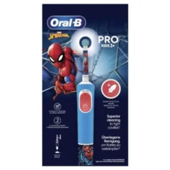 PROCTER & GAMBLE SRL Oral-B Spazzolino Elettrico Spiderman + 1 testina di ricambio Hot