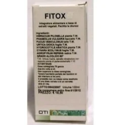 OTI Srl Oti Fitox 1 Gocce 100 ml - Integratore Alimentare Sale