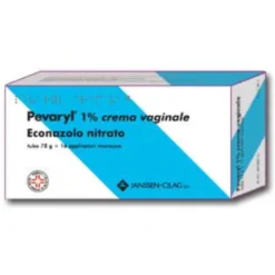 KAROPHARMA (ALLOGA) Pevaryl 1% Econazolo Crema Vaginale 78 grammi + 16 Applicatori New