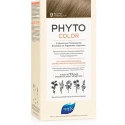 PHYTO (LABORATOIRE NATIVE IT.) Phytocolor 9 Biondo Chiarissimo - Tintura Permanente per Capelli Sale