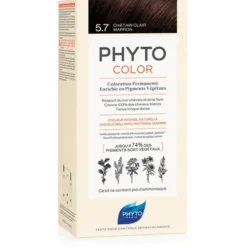 PHYTO LIERAC Phytocolor 5.7 Castano Chiaro Tabacco - Tintura Permanente per Capelli Discount