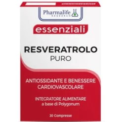 PRODOTTI FMCJ Resveratrolo Puro Pharmalife 30 compresse - Integratore Benessere Cardiovascolare Discount