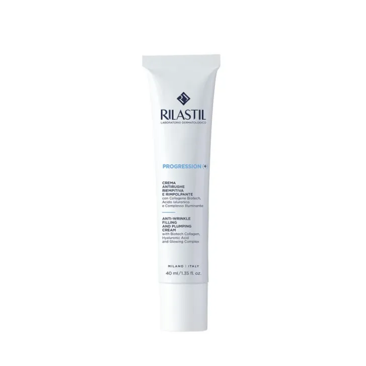 GANASSINI COSMETIC Rilastil Progression + Crema Viso Antirughe Riempitiva e Rimpolpante 40 ml Discount
