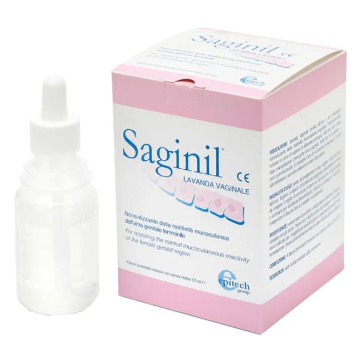 EPITECH Saginil Lavaggi Vaginali Normalizzanti Reattività Muco cutanea Vaginale 125 ml Outlet