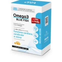 PALADIN PHARMA Sanavita Omega 3 Bluefish 60 Capsule - Integratore Funzione Cardiaca Sale