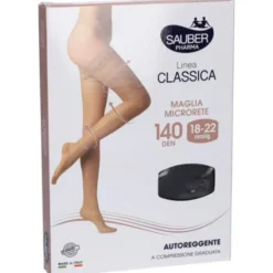 DESA PHARMA Srl Sauber 140 Autoreggente M/L Nero 2