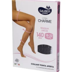 DESA PHARMA Srl SAUBER 140 Collant Open M/L 5 Nero Sale