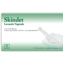 ABBATE A&V PHARMA Srl Skindet Lavanda Vaginale 4 Flaconi da 140 ml Hot