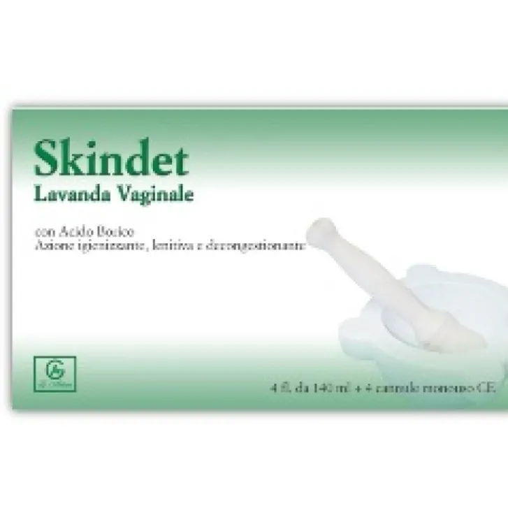 ABBATE A&V PHARMA Srl Skindet Lavanda Vaginale 4 Flaconi da 140 ml Hot