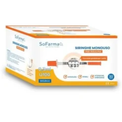 SOFARMAPIU' Sofarma+ Siringa Insulina 0,3 ml 30 pezzi Discount