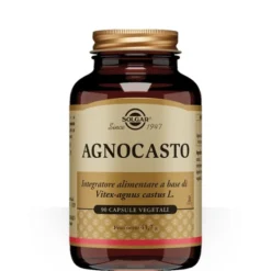 SOLGAR ITALIA Solgar Agnocasto 90 Capsule Vegetali - Integratore Contro Disturbi del Ciclo Mestruale