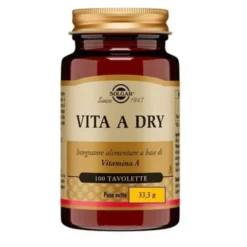 SOLGAR ITALIA Solgar Vita A Dry 100 tavolette - Integratore Vitamina A Clearance
