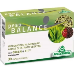 SPECCHIASOL Srl Specchiasol Peso Balance 30 Capsule - Integratore Bruciagrassi Hot