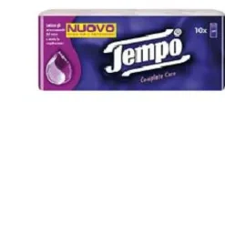 ESSITY ITALY SpA Tempo Fazzoletti Complete Care 10 Pacchetti da 9 Pezzi Hot