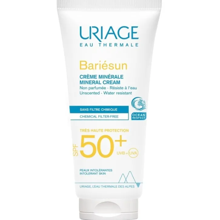 URIAGE Bariesun Crema Minerale SPF 50+ Pelle Intollerante 100 ml