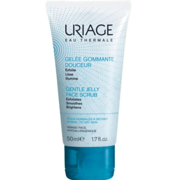 URIAGE Gelèe Gommage Gel Delicato Esfoliante Viso 50 ml New