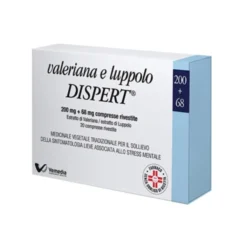 VEMEDIA PHARMA Srl Valeriana Luppolo Dispert 20 Compresse - Integratore Antistress Mentale Hot